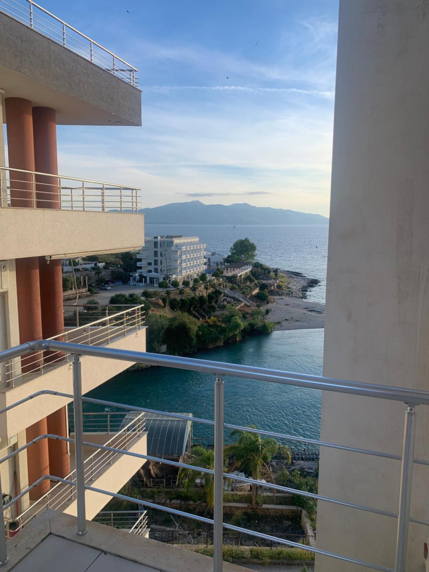 Adriatik Apartaments Sarande Bagian luar foto
