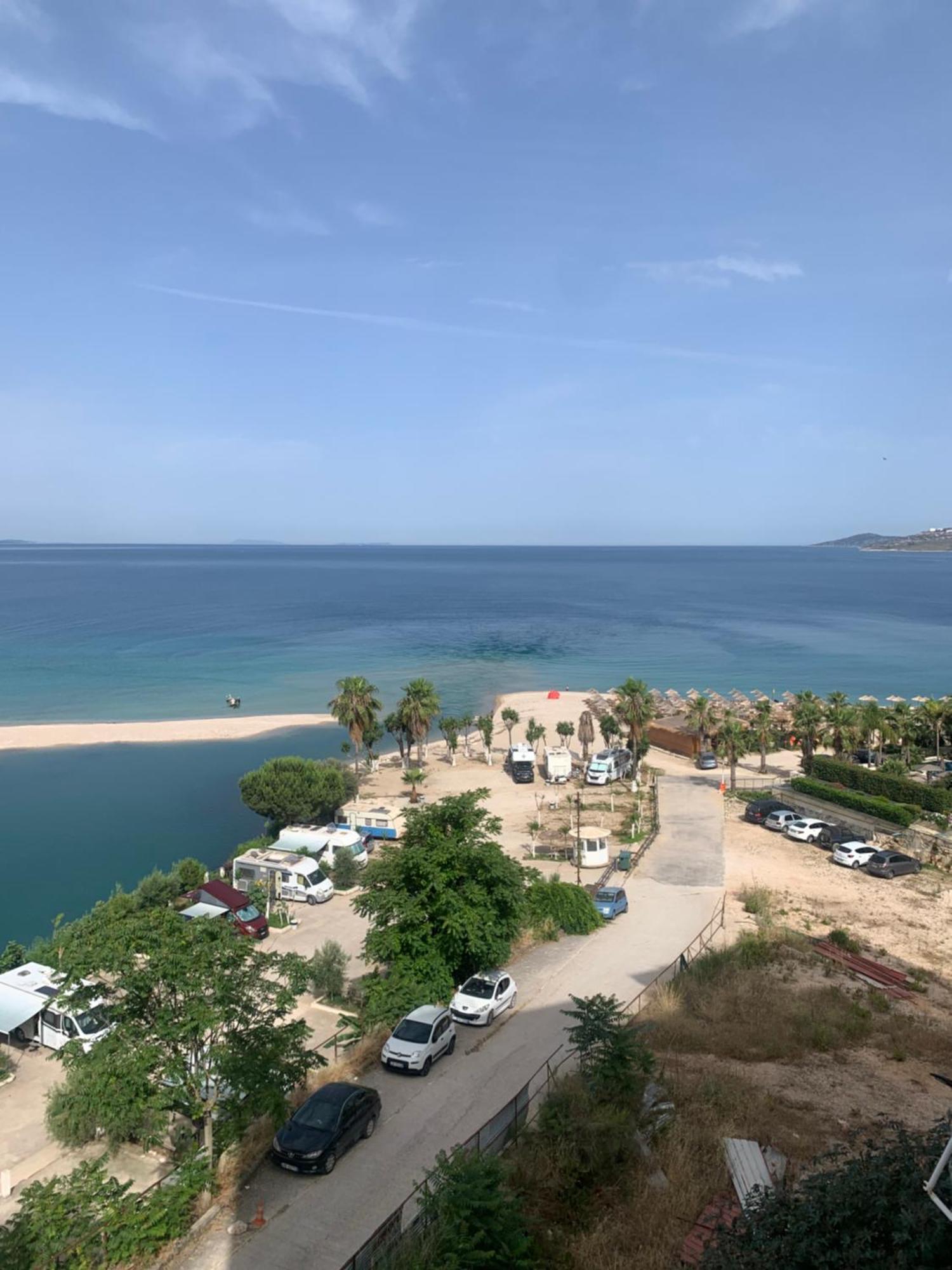 Adriatik Apartaments Sarande Bagian luar foto