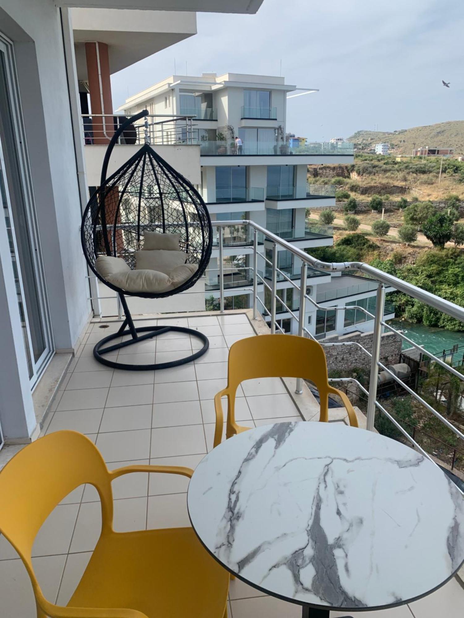 Adriatik Apartaments Sarande Bagian luar foto